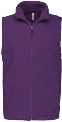 Kariban Férfi LUCA polár mellény, Kariban KA913, Purple-4XL (ka913pu-4xl)