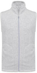 Kariban Férfi LUCA polár mellény, Kariban KA913, Ash Heather-XL (ka913ash-xl)