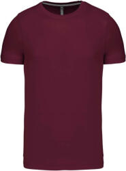 Kariban Férfi jersey rövid ujjú póló, Kariban KA356, Wine-M (ka356wn-m)
