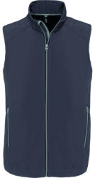Kariban Uniszex két rétegű softshell mellény, Kariban KA423, Titanium-XL (ka423tit-xl)