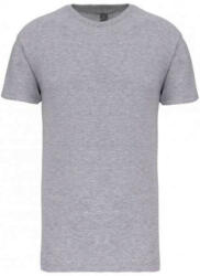 Kariban Férfi organikus rövid ujjú póló, Kariban KA3025IC, Oxford Grey-5XL (ka3025icoxg-5xl)