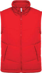 Kariban Uniszex unisex mellény polár béléssel, Kariban KA6118, Red-XL (ka6118re-xl)