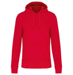 Kariban Férfi organikus kapucnis pulóver, Kariban KA4027, Red-3XL (ka4027re-3xl)