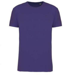 Kariban Uniszex körkötött organikus póló rövid ujjú, Kariban KA3032IC, Deep Purple-2XL (ka3032icdpu-2xl)