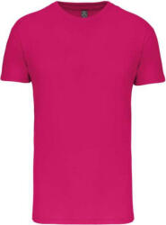 Kariban Férfi organikus rövid ujjú póló, Kariban KA3025IC, Fuchsia-2XL (ka3025icfu-2xl)