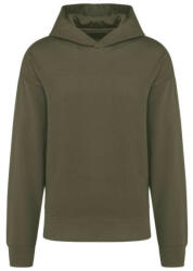 Kariban Uniszex laza szabású kapucnis pulóver, Kariban KA4018, Light Khaki-L (ka4018lk-l)