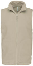 Kariban Férfi LUCA polár mellény, Kariban KA913, Beige-2XL (ka913be-2xl)