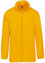 Kariban Uniszex rejtett kapucnis széldzseki, Kariban KA616, Yellow-2XL (ka616ye-2xl)