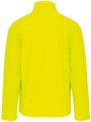 Kariban Férfi 3 rétegű softshell dzseki, Kariban KA401, Fluorescent Yellow-4XL (ka401fye-4xl)