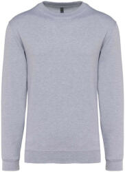 Kariban Uniszex kereknyakú pulóver, Kariban KA474, Oxford Grey-XL (ka474oxg-xl)