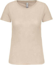 Kariban Női organikus kereknyakú rövid ujjú póló, Kariban KA3026IC, Light Sand-2XL (ka3026iclsa-2xl)