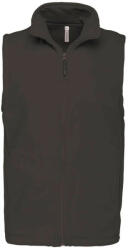 Kariban Férfi LUCA polár mellény, Kariban KA913, Dark Grey-XL (ka913dg-xl)