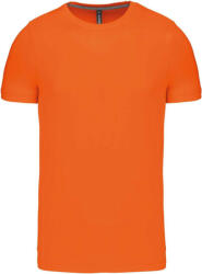 Kariban Férfi jersey rövid ujjú póló, Kariban KA356, Orange-S (ka356or-s)