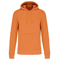 Kariban Férfi organikus kapucnis pulóver, Kariban KA4027, Light Orange-4XL (ka4027lor-4xl)