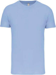 Kariban Férfi organikus rövid ujjú póló, Kariban KA3025IC, Sky Blue-4XL (ka3025icsb-4xl)