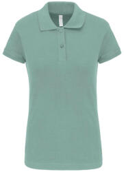 Kariban Női galléros sztreccs piké póló, Kariban KA240, Sage-2XL (ka240sg-2xl)