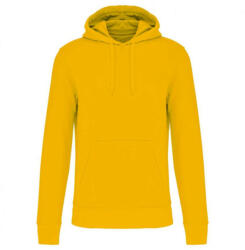 Kariban Férfi organikus kapucnis pulóver, Kariban KA4027, Yellow-3XL (ka4027ye-3xl)