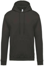 Kariban Férfi kapucnis pulóver, Kariban KA476, Dark Grey-L (ka476dg-l)