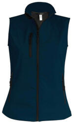 Kariban Női softshell mellény, Kariban KA404, Navy-L (ka404nv-l)