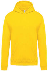 Kariban Gyermek kapucnis pulóver, Kariban KA477, Yellow-10/12 (ka477ye-10-12)