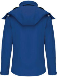 Kariban Női kapucnis softshell dzseki, Kariban KA414, Dark Royal Blue-XL (ka414dro-xl)
