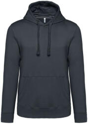Kariban Férfi vastag kapucnis pulóver, Kariban KA489, Dark Grey-4XL (ka489dg-4xl)