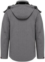 Kariban Férfi kapucnis softshell dzseki, Kariban KA413, Marl Grey-XL (ka413mgr-xl)