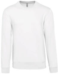 Kariban Férfi vastag környakas pulóver, Kariban KA488, White-XL (ka488wh-xl)