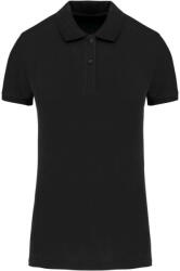 Kariban Női organikus piké pamut póló, Kariban KA2026, Black-2XL (ka2026bl-2xl)