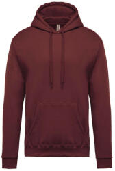 Kariban Férfi kapucnis pulóver, Kariban KA476, Wine-4XL (ka476wn-4xl)