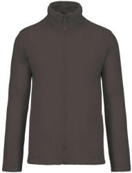 Kariban Uniszex FALCO cipzáras mikropolár pulóver, Kariban KA911, Green Olive-2XL (ka911go-2xl)