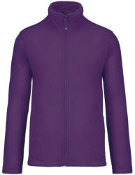 Kariban Uniszex FALCO cipzáras mikropolár pulóver, Kariban KA911, Purple-4XL (ka911pu-4xl)