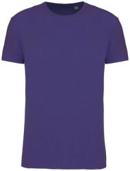 Kariban Férfi organikus rövid ujjú póló, Kariban KA3025IC, Deep Purple-S (ka3025icdpu-s)