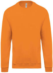 Kariban Uniszex kereknyakú pulóver, Kariban KA474, Orange-4XL (ka474or-4xl)