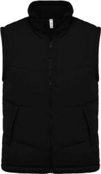 Kariban Uniszex unisex mellény polár béléssel, Kariban KA6118, Black-4XL (ka6118bl-4xl)