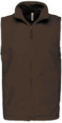 Kariban Férfi LUCA polár mellény, Kariban KA913, Chocolate-3XL (ka913co-3xl)