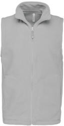 Kariban Férfi LUCA polár mellény, Kariban KA913, Snow Grey-2XL (ka913sngr-2xl)