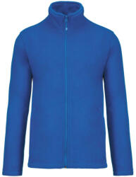 Kariban Uniszex FALCO cipzáras mikropolár pulóver, Kariban KA911, True Indigo-4XL (ka911tri-4xl)