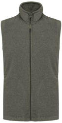 Kariban Férfi LUCA polár mellény, Kariban KA913, Green Marble Heather-4XL (ka913gmh-4xl)