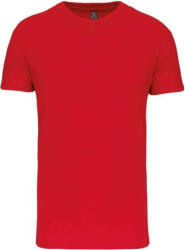 Kariban Férfi organikus rövid ujjú póló, Kariban KA3025IC, Red-4XL (ka3025icre-4xl)