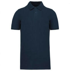 Kariban Férfi organikus férfi piké pamut póló, Kariban KA2025, Navy-2XL (ka2025nv-2xl)