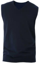 Kariban Férfi divatos V-nyakú keskeny szabású mellény, Kariban KA969, Navy-4XL (ka969nv-4xl)