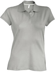 Kariban Női rövid ujjú galléros piké póló, Kariban KA242, Oxford Grey-3XL (ka242oxg-3xl)