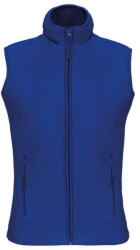 Kariban Női MELODIE polár mellény, Kariban KA906, Royal Blue-4XL (ka906ro-4xl)