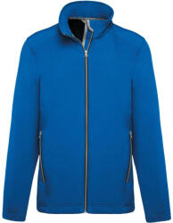 Kariban Férfi két rétegű softshell dzseki, Kariban KA424, Light Royal Blue-4XL (ka424lro-4xl)