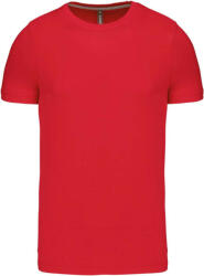 Kariban Férfi jersey rövid ujjú póló, Kariban KA356, Red-4XL (ka356re-4xl)