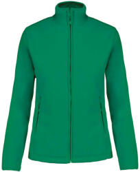 Kariban Női MAUREEN cipzáras polár pulóver, Kariban KA907, Kelly Green-XL (ka907kl-xl)