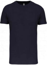 Kariban Férfi organikus rövid ujjú póló, Kariban KA3025IC, Navy-5XL (ka3025icnv-5xl)
