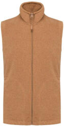Kariban Férfi LUCA polár mellény, Kariban KA913, Camel Heather-2XL (ka913cah-2xl)