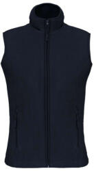 Kariban Női MELODIE polár mellény, Kariban KA906, Navy-4XL (ka906nv-4xl)